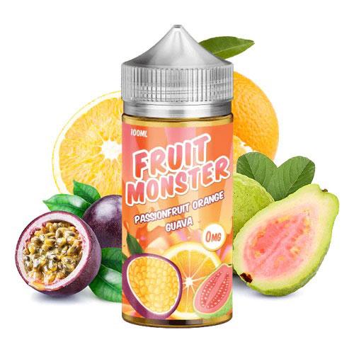 PassionfruitOrangeGuava-FruitMonster جوس پشن فروت پرتقال گواوا برند مانستر MONSTER PASSION FRUIT ORANGE GUAVA - Image 1