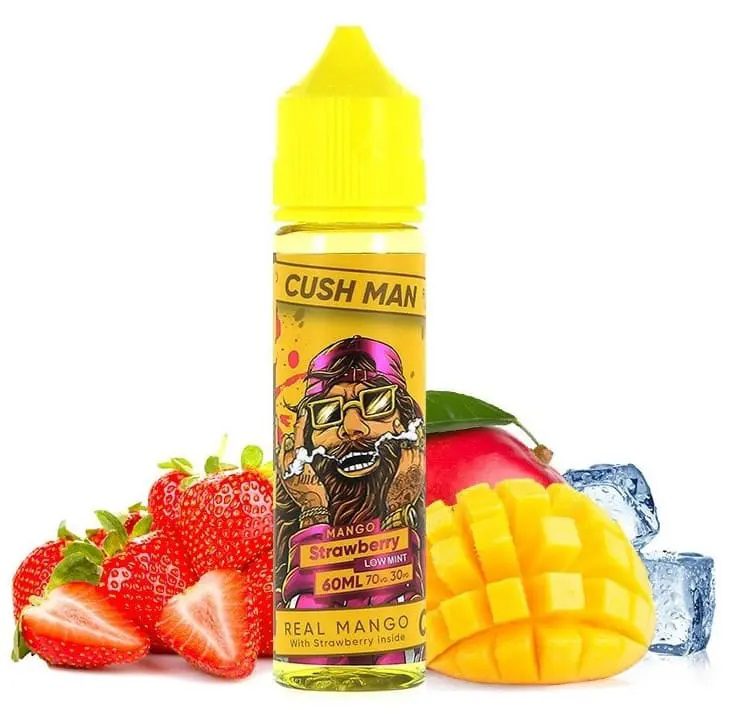 Longfill-Nasty-Juice-Cushman-Strawberry-20ml-0mg جوس انبه توت فرنگی نستی NASTY CUSHMAN MANGO STRAWBERRY - Image 1