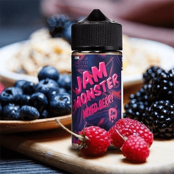 JAM-MONSTER-MIXED-BERRY جوس مربای بلوبری تمشک مانستر JAM MONSTER MIXED BERRY - Image 1
